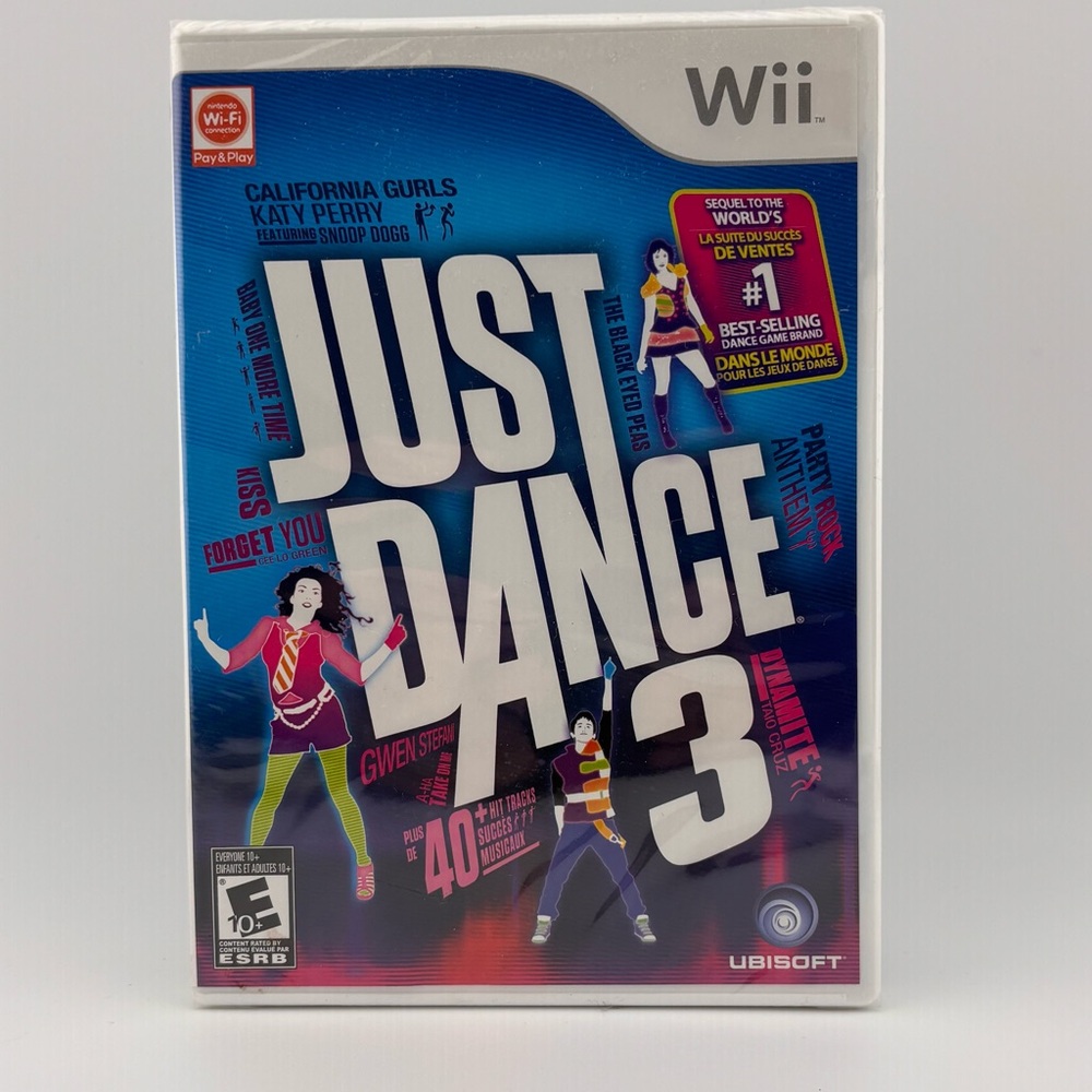 Wii Just Dance 3 -- New in factory sealed box